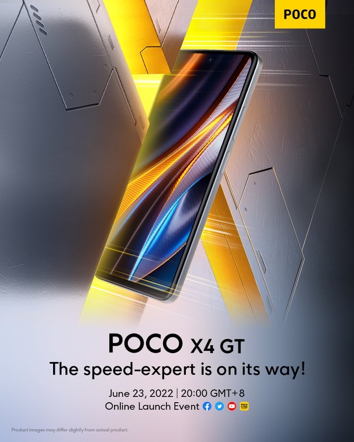 Akhirnya poco mengumumkan tanggal rilis Poco X4 GT
