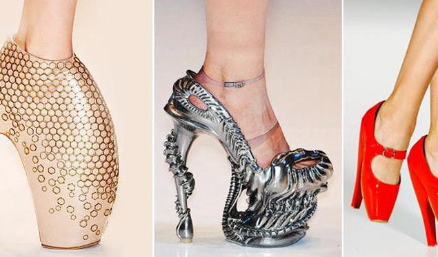 Alien Heels Karya Alexander McQueen