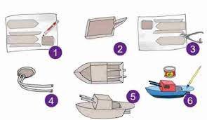 cara membuat kapal otok-otok