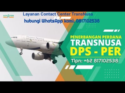 Simak Cara Koreksi Nama di Tiket TransNusa