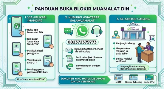Cara buka blokir muamalat