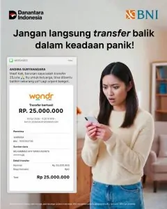 Berikut langkah-langkah mengatasi gangguan transfer BNI